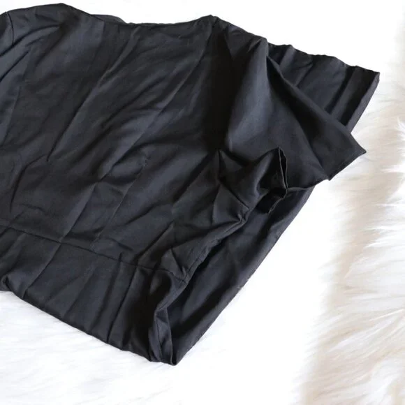 NEW Plus Size Black Beach Mini Cover Up Dress Size 2X - Picture 4 of 8